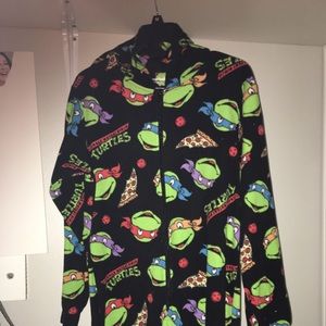 Black Nickelodeon Ninja Turtle Onesie